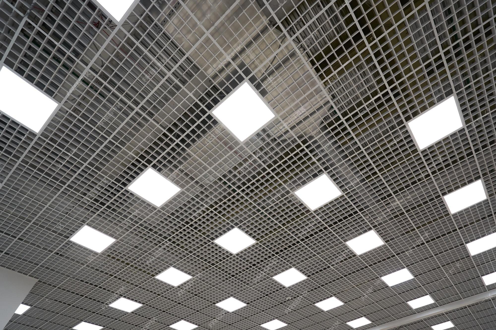 Metal Grid Ceiling